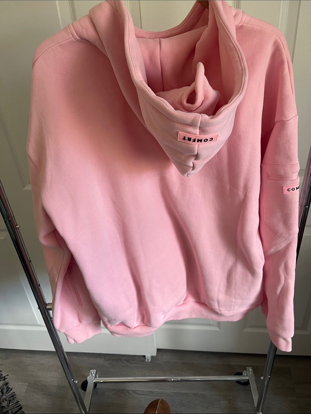 Comfrt Pink Oversized Travel Hoodie - Picture 10 of 10